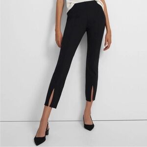 Theory | Slit Legging Core Scuba Black Pants Size Medium